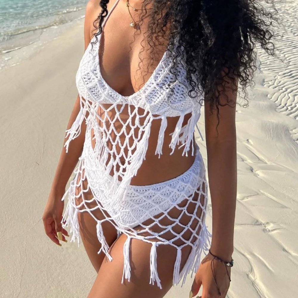 Crochet 2 Piece Sunsuit / Festival